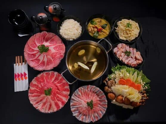 Set trưa shabu-shabu — Nabekan Osaka