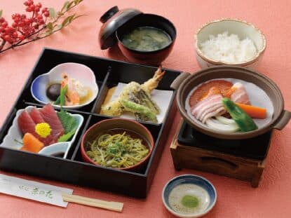 Set kaiseki tại quán trà — 玉露の里